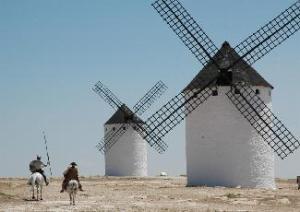 Quijote molinos de viento