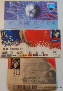 Entradas Copas de Europa